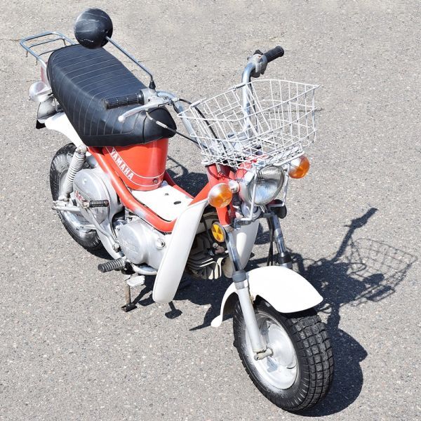 新潟発】ヤマハ チャッピー 50 LB-50 レジャー バイク 原付 チャピー レトロ 希少車 ガソリン 2st キック チャッピイ chappy Zippy YAMAHA_画像1