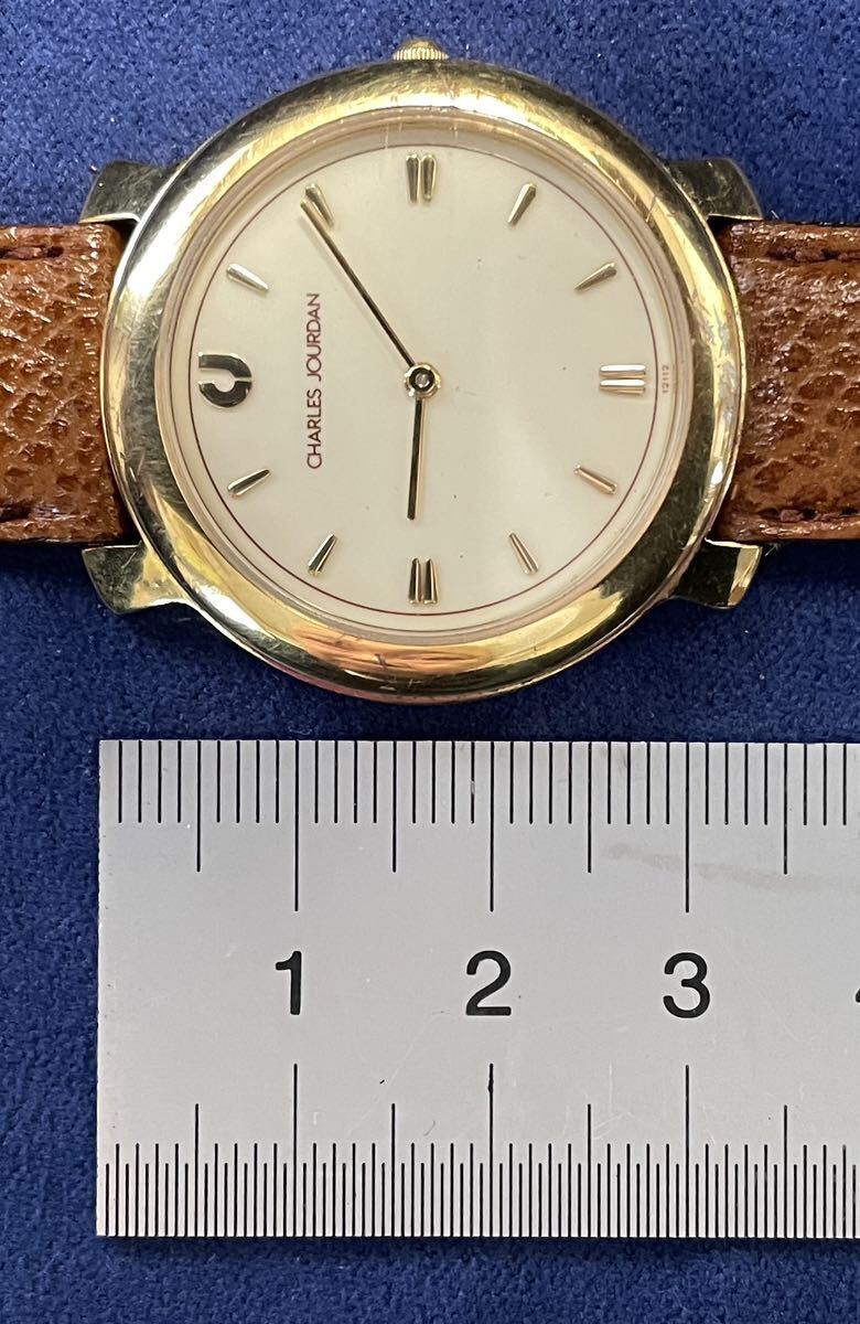 中古腕時計 CHARLES JOURDANシャルルジョルダン GB DESG REG 1034112クォーツ (4.4)の画像10