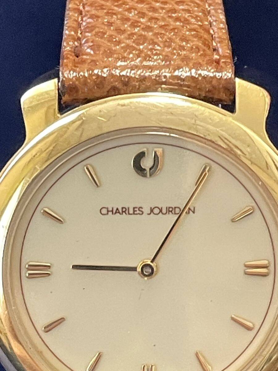 中古腕時計 CHARLES JOURDANシャルルジョルダン GB DESG REG 1034112クォーツ (4.4)の画像4