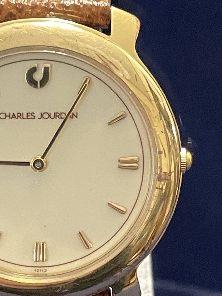 中古腕時計 CHARLES JOURDANシャルルジョルダン GB DESG REG 1034112クォーツ (4.4)の画像5