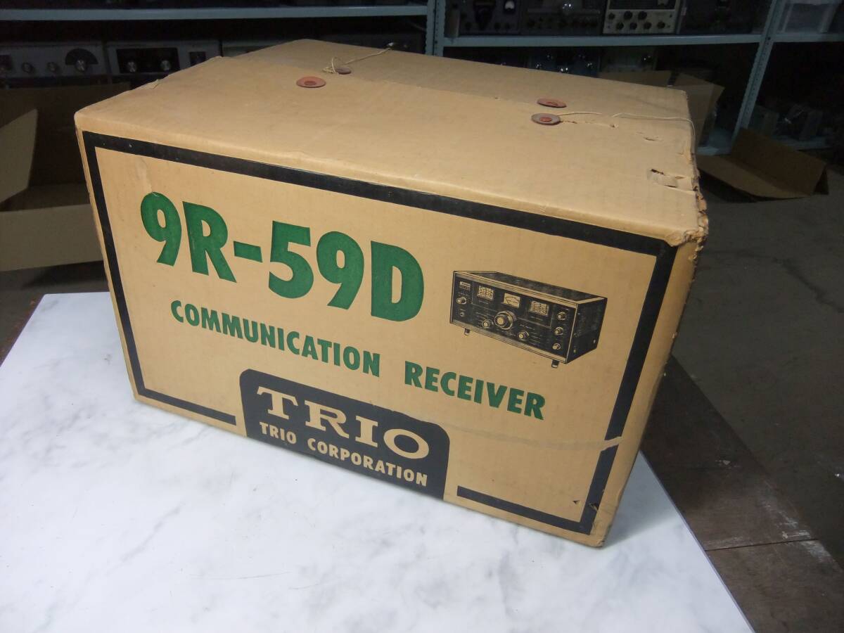  Trio. receiver 9R-59D.SP-5D.. operation verification not doing therefore junk treatment no claim please.