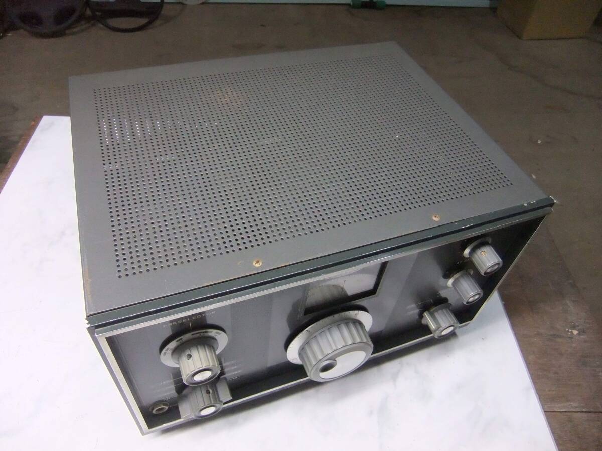  Trio (TRIO). communication type receiver JR-500S.. old thing therefore junk treatment no claim please.