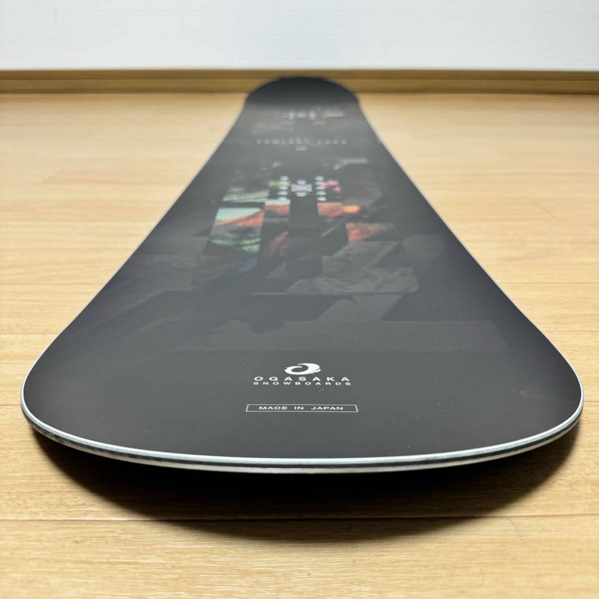 【美品】OGASAKA CT 156cm オガサカ スノーボード ボード板 20-21モデル CONFORT TURN FREE STYLE MODEL コンフォートターン_画像6