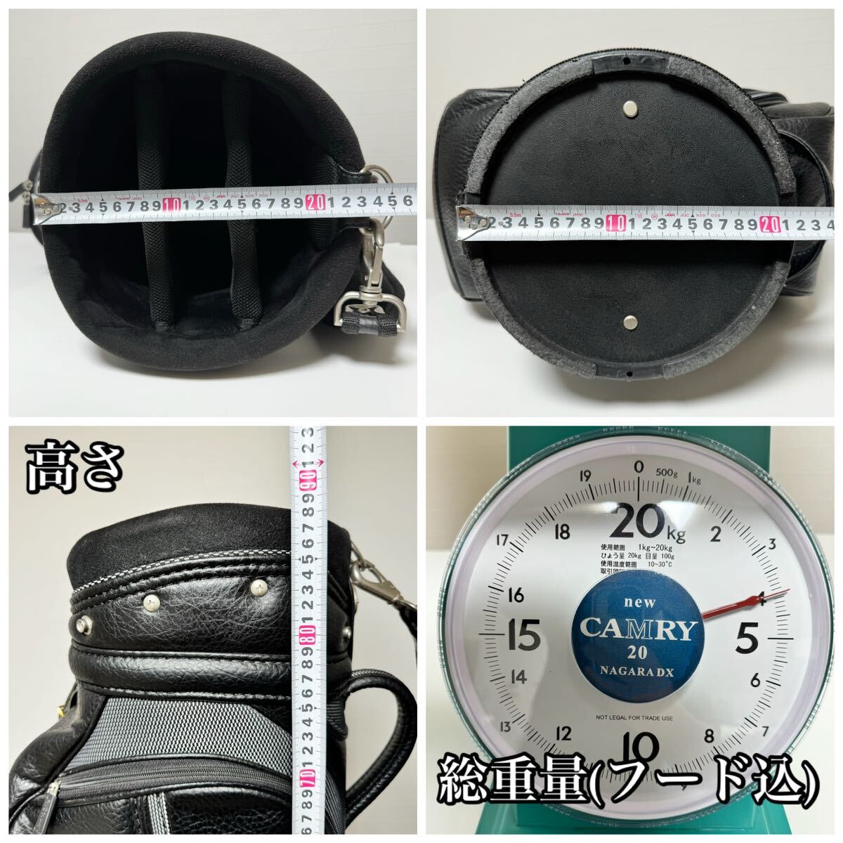 貴重】Titleist タイトリスト キャディバッグ 6分割 9型 46 貴重】Titleist タイトリスト キャディバッグ 6分割 9型 46