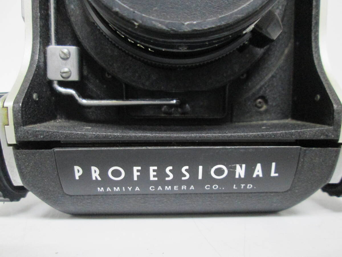 【n Y0905】MAMIYA C220 PROFESSIONAL マミヤ 二眼レフカメラ /MAMIYA-SEKOR 1:3.7 f=80mm レトロ アンティークの画像10
