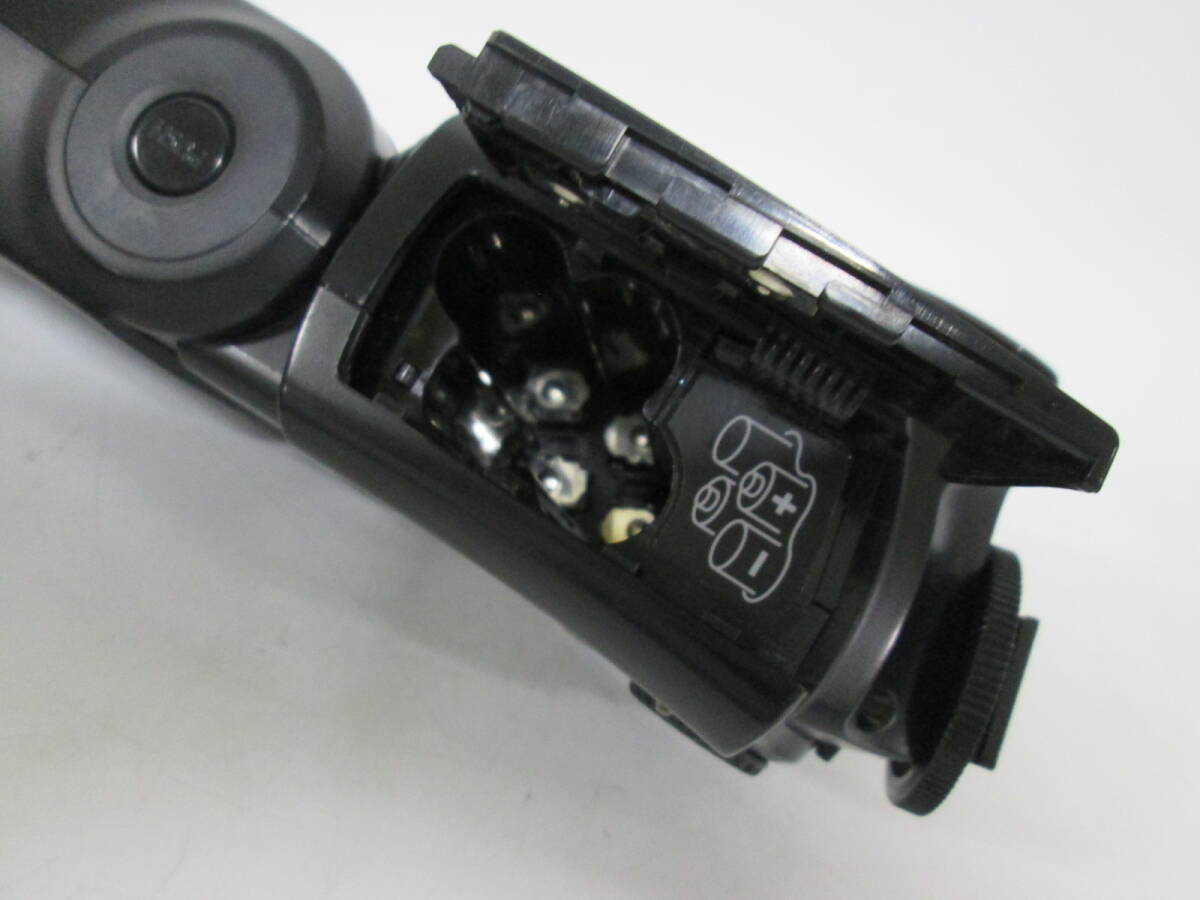 【h Y0949】 Canon SPEEDLITE 580EX スピードライト ソフトケース付き 通電・液晶表示OK 詳細動作未確認 ストロボ キャノン ジャンクの画像10