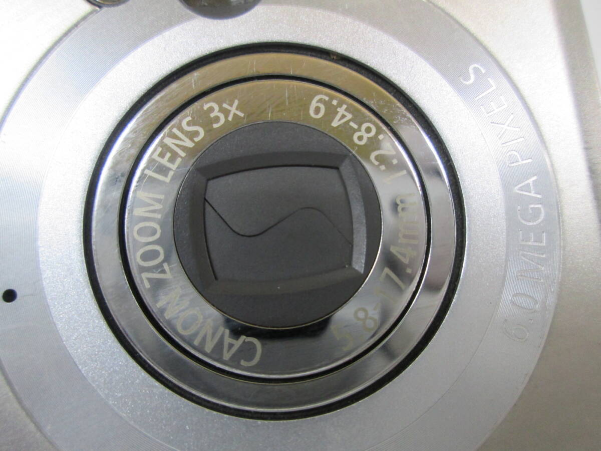【h Y0983】 Canon IXY DIGITAL 70 5.8-17.4mm 1:2.8-4.9 コンパクトデジタルカメラ デジカメ 通電・動作未確認 本体のみ ジャンクの画像7