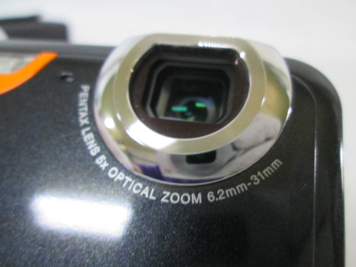 【n Y0988】PENTAX ペンタックス Optio WS80 コンパクトデジタルカメラ 防水 バッテリー/ケース付きの画像8