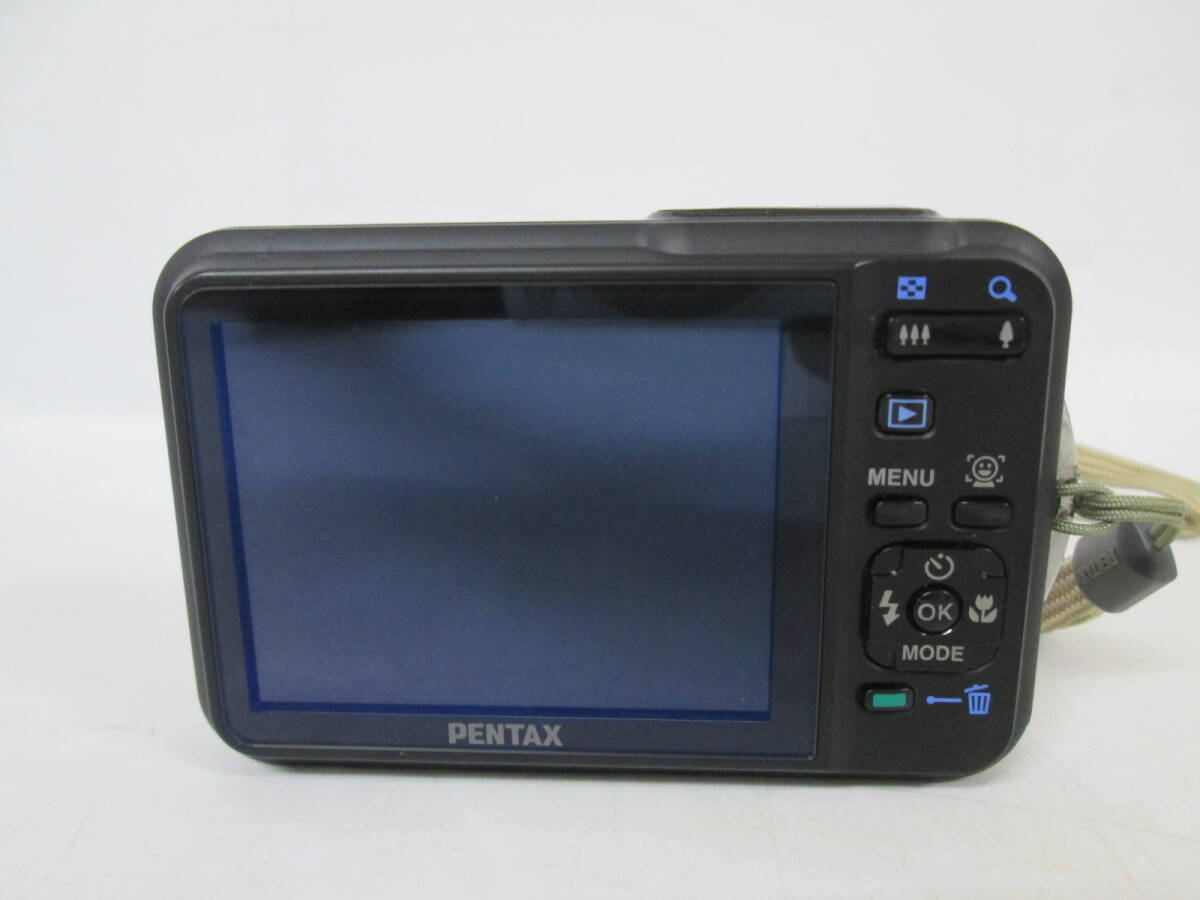 【n Y0988】PENTAX ペンタックス Optio WS80 コンパクトデジタルカメラ 防水 バッテリー/ケース付きの画像3