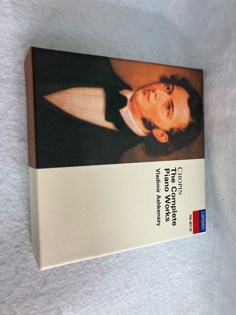 ショパン　ピアノ作品全集　ヴラデゥーミル・アシュケナージ（ピアノ）　アシュケナージが十余年の歳月をかけて打ちたてたピアノ史に_画像1