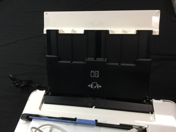 C5-161 Canon PIXUS TS8030 キャノン インクジェットプリンター 　白　6色インク　簡易動作確認済 印刷総枚数100枚
