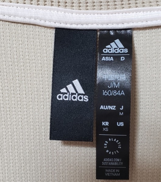  новый товар adidas Originals Layered способ do King maxi One-piece M свет бежевый Adidas длинный 