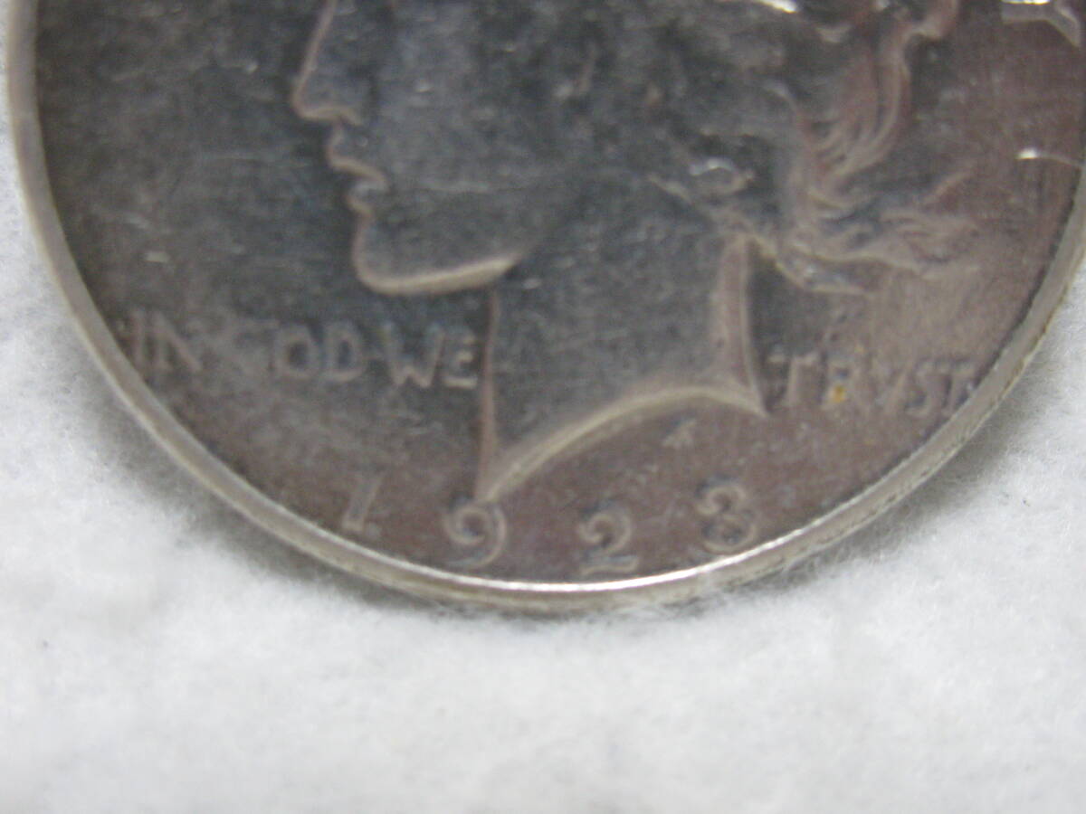 5★アメリカ 1ドル銀貨 ピースダラー 1923年 重量26.6ｇ 直径38.0㎜★の画像4