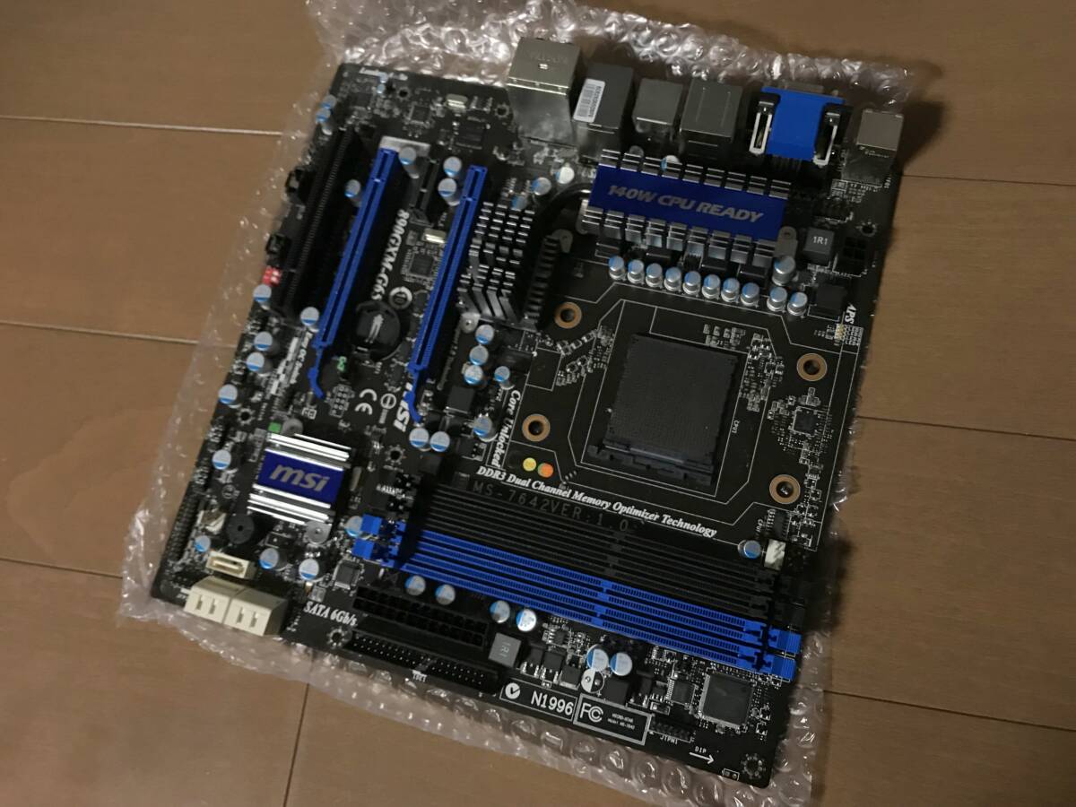 MSI 890GXM-G65 Micro-ATX マザーボード 即決の画像2