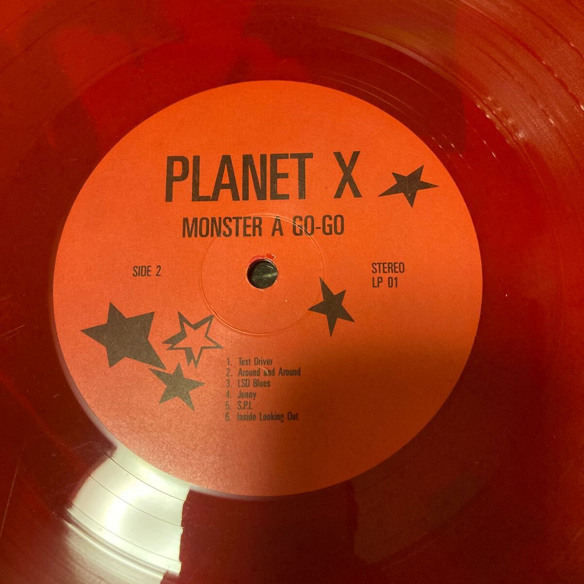 VA / Monster A Go-Go 1990年 Planet X LP 01 外国人のGSコンピ！ゴールデン・カップス モップス スパイダース カルトGS カラーヴァイナル_画像4