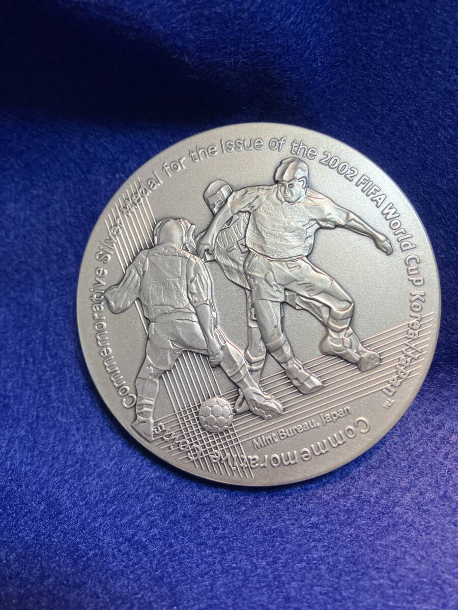 2002 FIFA WORLD CUP OFFICAL LICENSED PRODUCT 記念貨幣発行記念メダル_画像1