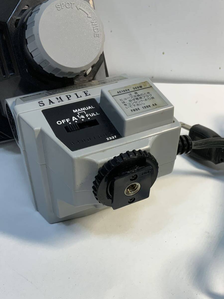 Sunpak Video Light Auto Triac 3001 ビデオライト 説明書箱有/481 カメラ フラッシュ パーツ アクセサリー サンパック_画像7