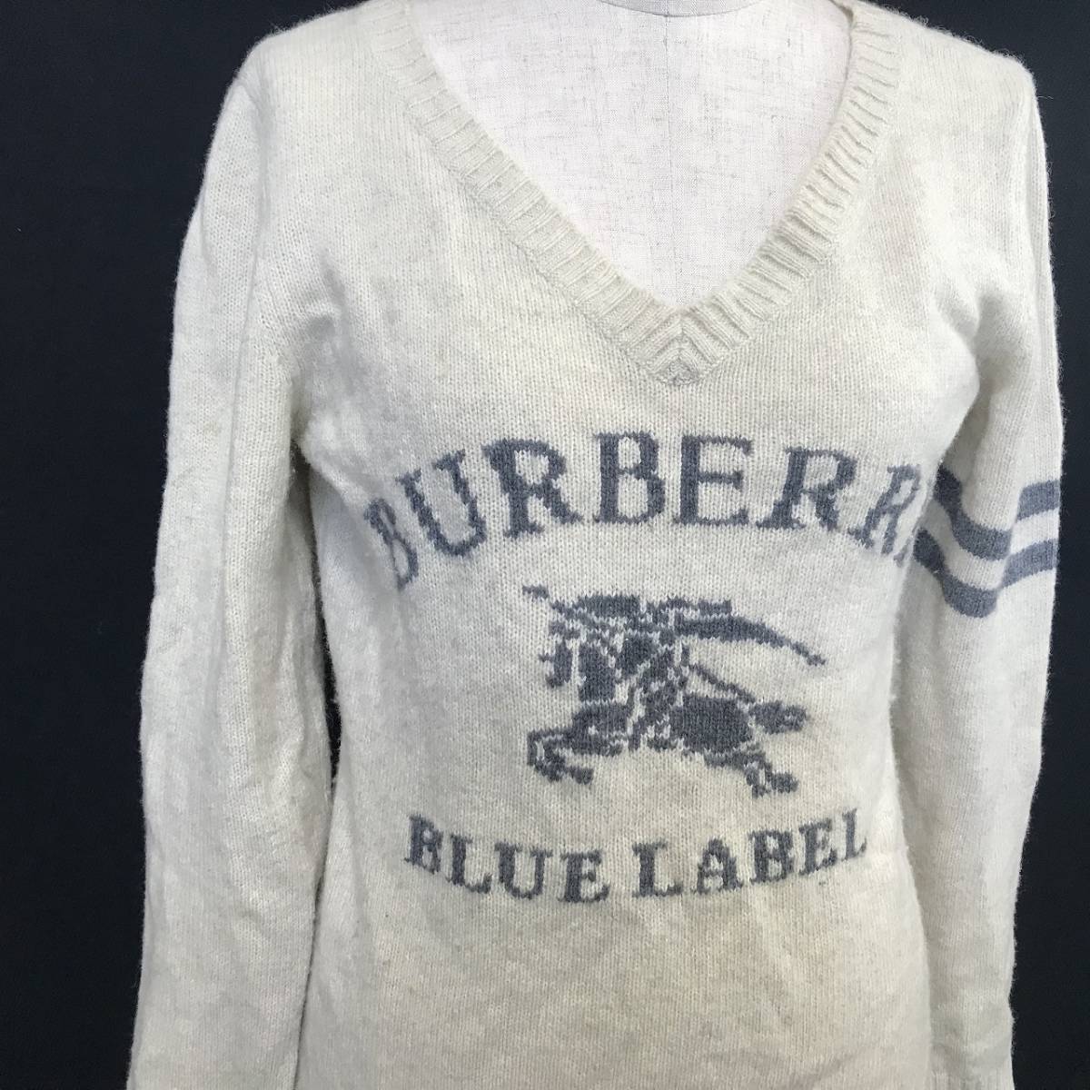 正規 バーバリー ブルーレーベル セーター トップス BURBERRY 1904-105_画像2