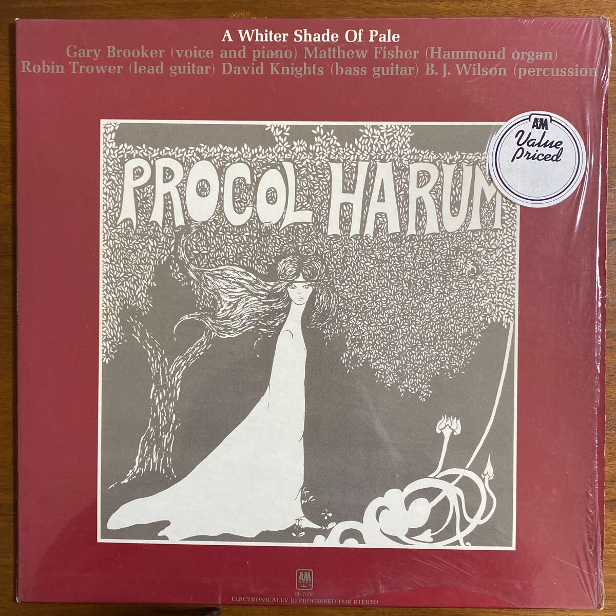 【US盤 シュリンク付　LP】 Procol Harum/A WHITER SHADE OF PALE プロコル・ハルム：SP-3136 1973年_画像1