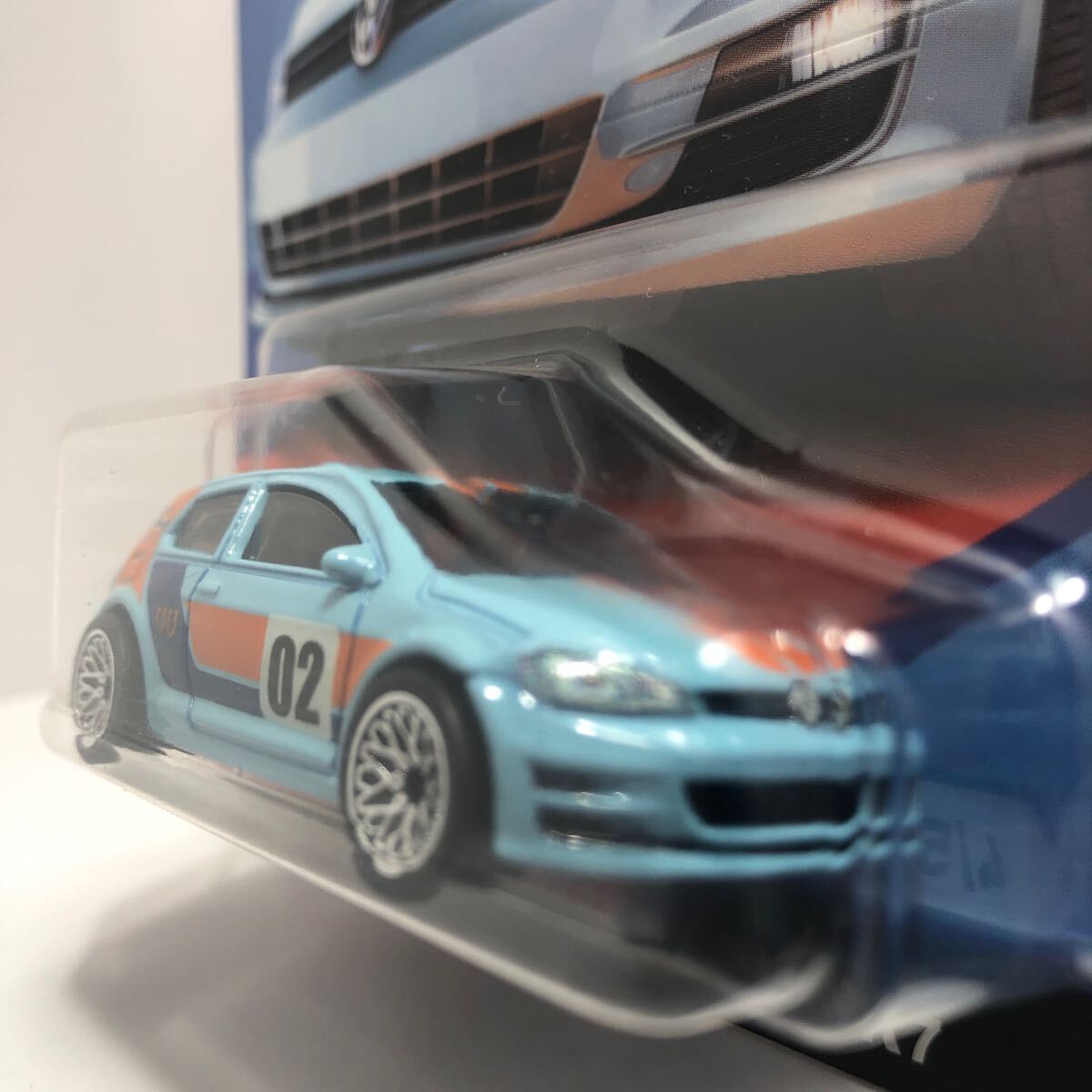 Hot WHeeLs CAR CULTURE Gulf Racing VOLKSWAGEN GOLF MK7 2019年 カーカルチャー ガルフ レーシング フォルクスワーゲン ゴルフ 5G型の画像4