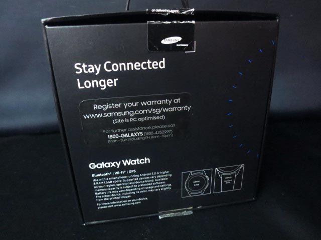 Galaxy watch SM-R810 スマートウォッチ ローズゴールド ※ベルトなし【i】の画像6