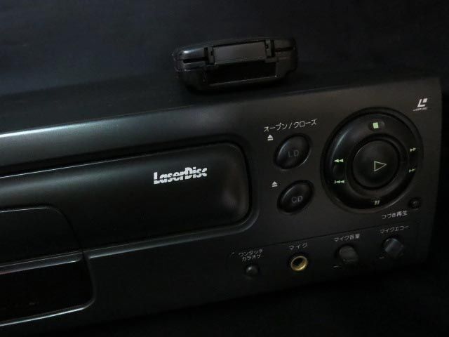 ジャンク PIONEER パイオニア CLD-C1 CD LDプレーヤー レーザーディスク 【i】の画像2