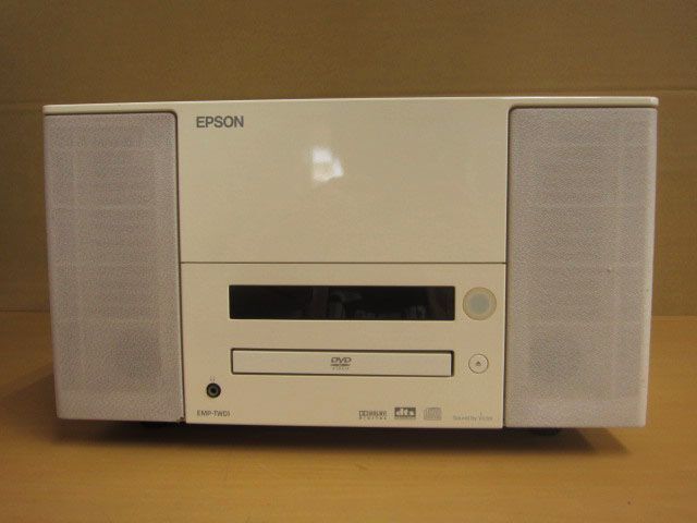【ジャンク】EPSON エプソン DVD 一体型 ホームシアター プロジェクター EMP-TWD1【i】_画像2