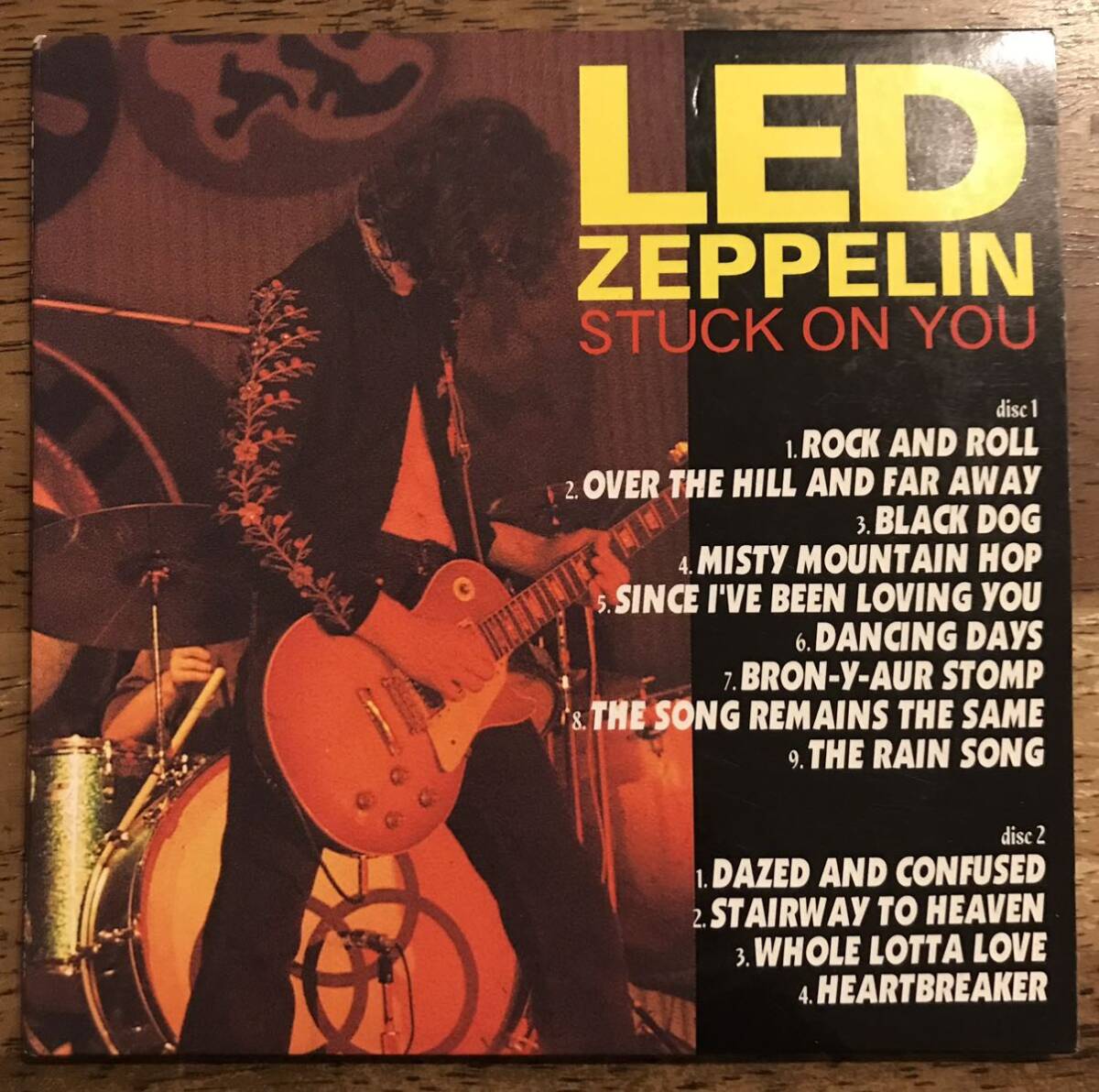 Led Zeppelin レッドツェッペリン ■ Stuck On You (2CD) / Glasgow, December 4, 1972 / Excellent Audience Recordings / TDOLZ / Very R_画像1