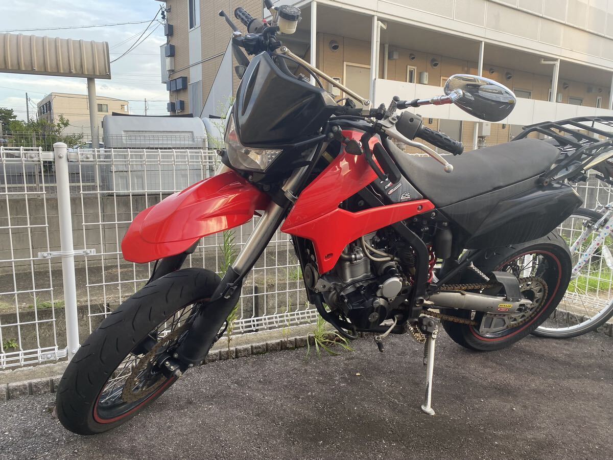 Kawasaki DトラッカーX デルタマフラー付きの画像1