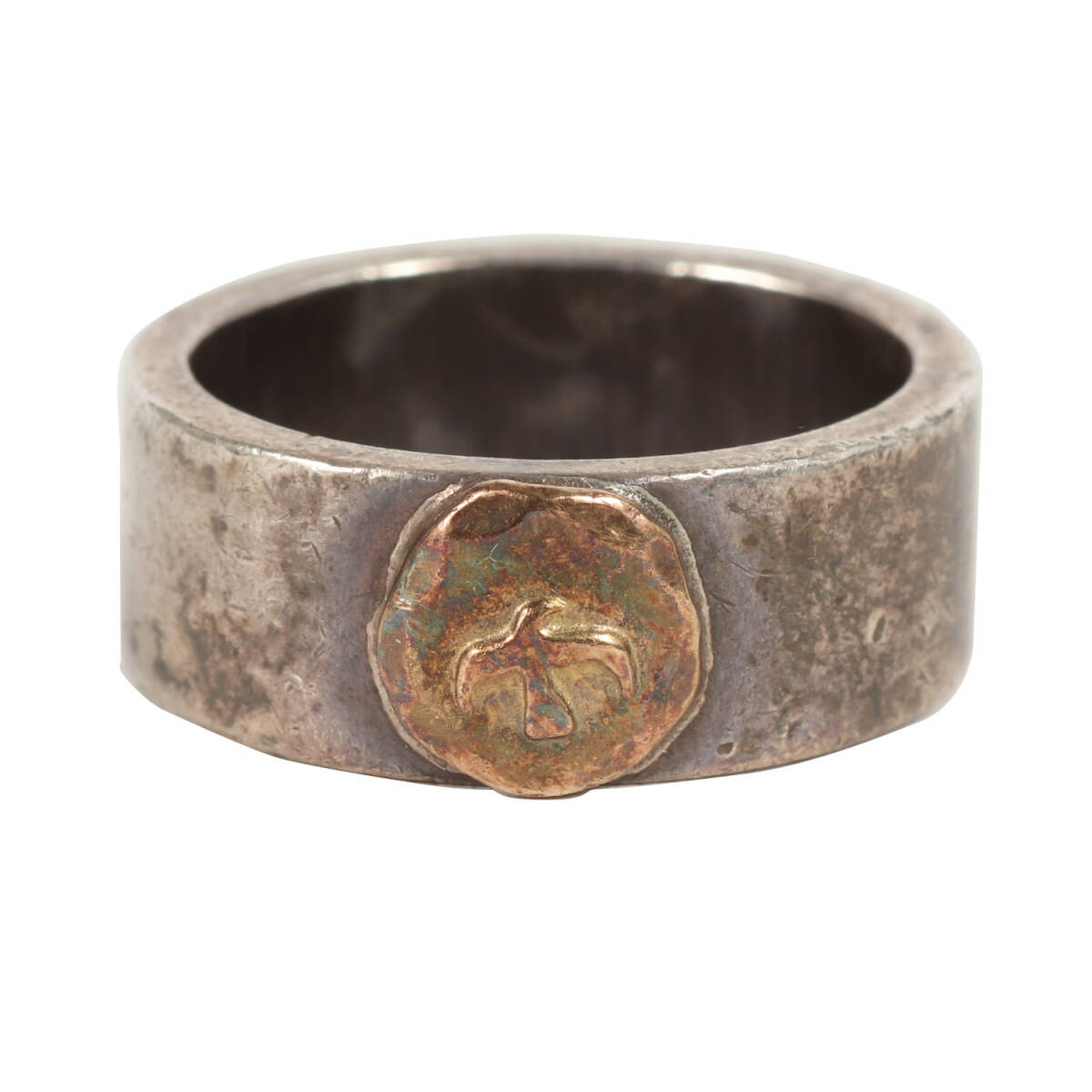 goros Goro's кольцо размер :15 номер золотой metal имеется flat удар . кольцо кольцо серебряный K18 Gold аксессуары ювелирные изделия бренд 