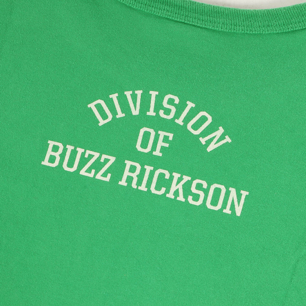 BuzzRicksons バズリクソンズ Tシャツ サイズ:M PEANUTS スヌーピー ミリタリー プリント クルーネック 半袖Tシャツ USA製 グリーン_画像5