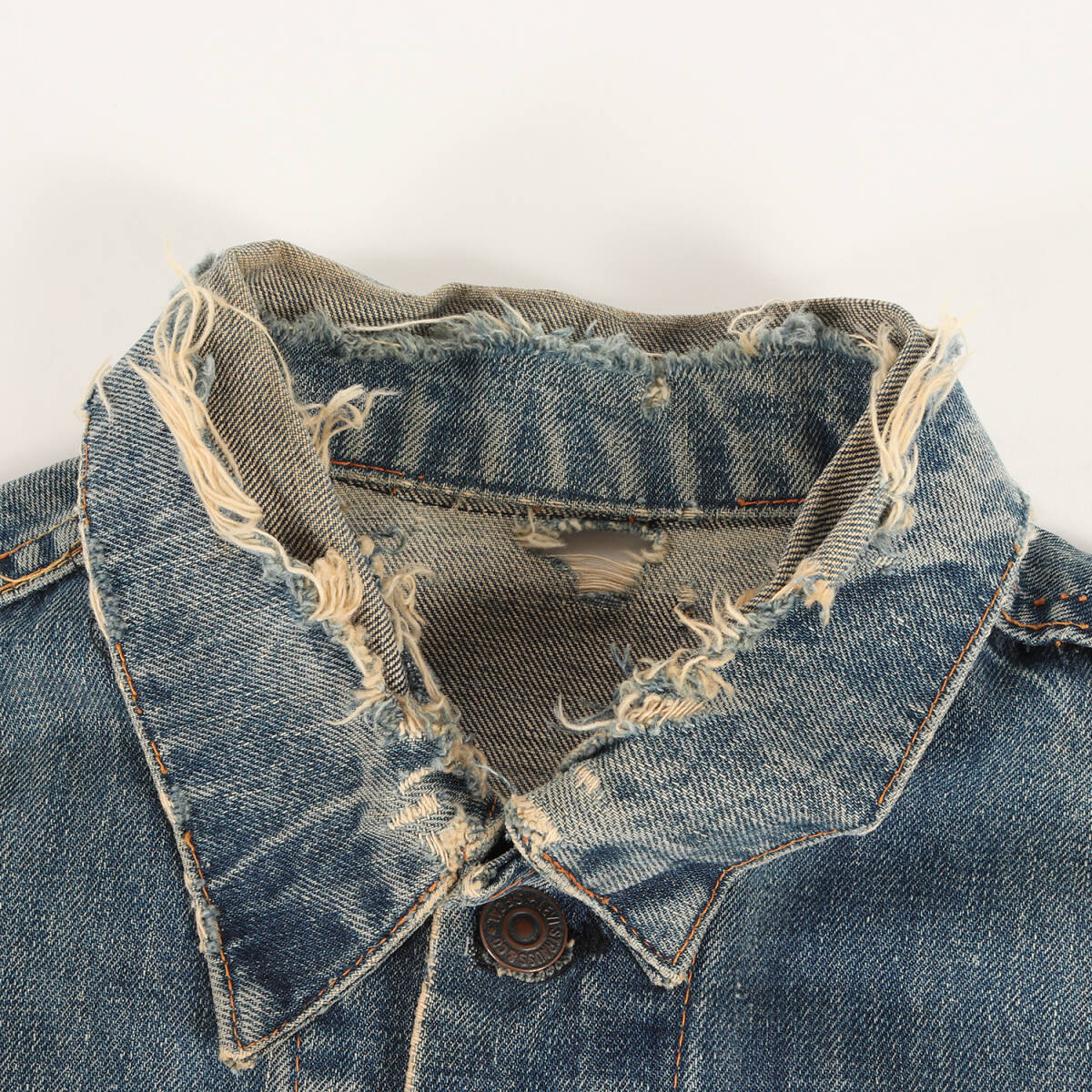 Levis リーバイス 60s 70505-0217 BigE 4th デニムジャケット / Gジャン ビッグサイズ インディゴ 40% 60年代 ヴィンテージ 古着_画像5