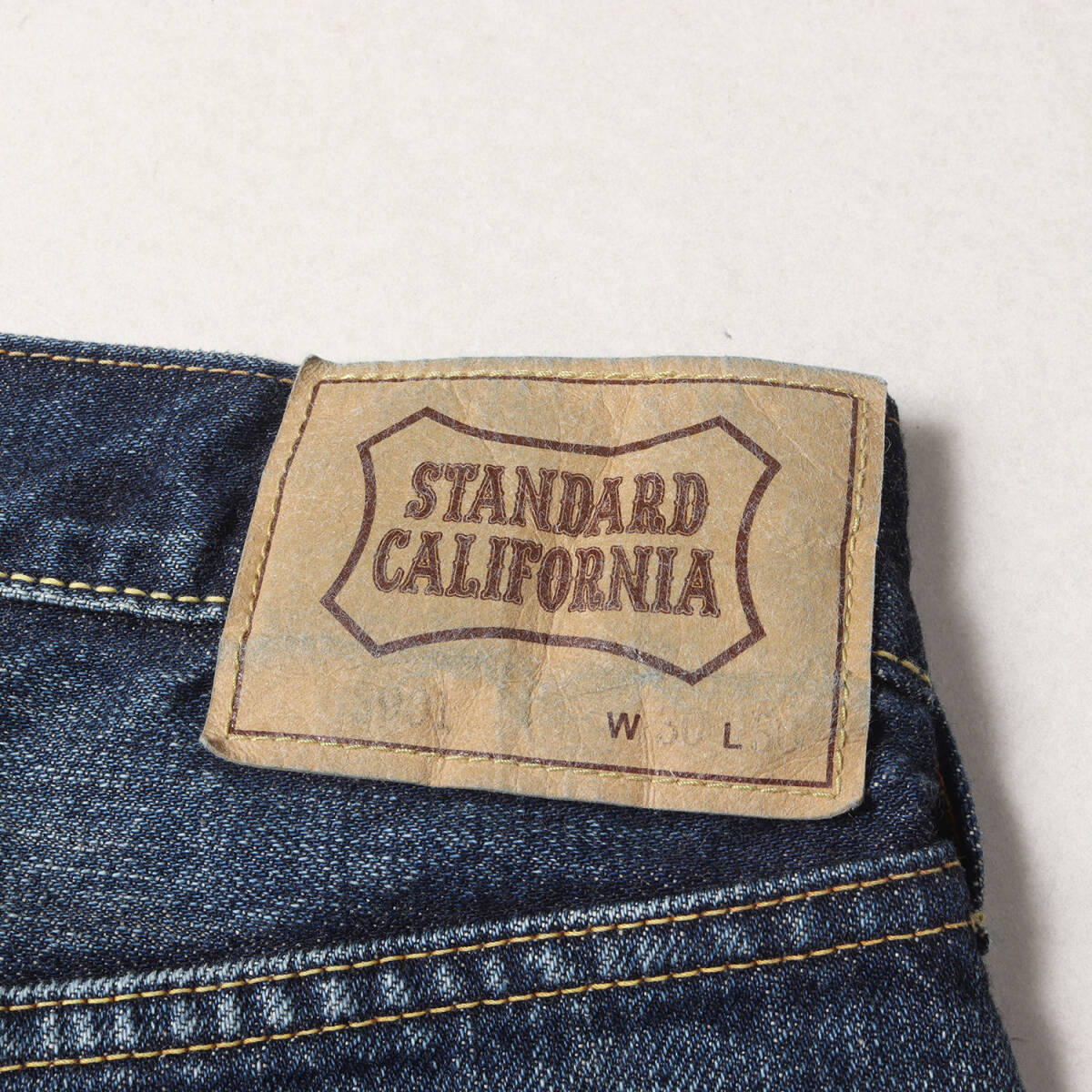 STANDARD CALIFORNIA スタンダードカリフォルニア ヴィンテージ加工 デニムパンツ SD 5-Pocket Denim Pants S901 Vintage Wash 30_画像3