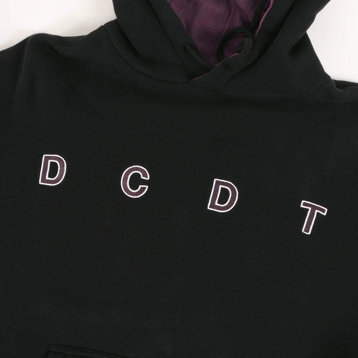 DESCENDANT ディセンダント パーカー サイズ:2 20AW DCDTロゴ スウェットパーカー BARKLEY HOODED SWEATSH ブラック フーディー ブランド_画像4