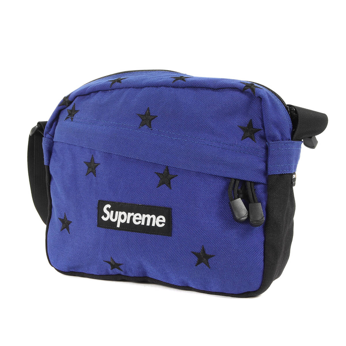 Supreme シュプリーム バッグ 13AW スター刺繍 ショルダーバッグ Stars Shoulder Bag ブルー ストリート ブランド カバン_画像1