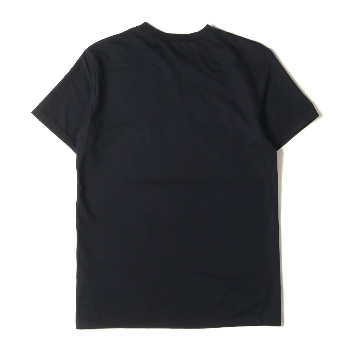 Dior HOMME ディオールオム Tシャツ サイズ:XS 17AW ビーズ BEE 刺繍 ライトウェイト スウェット Tシャツ ブラック イタリア製_画像2