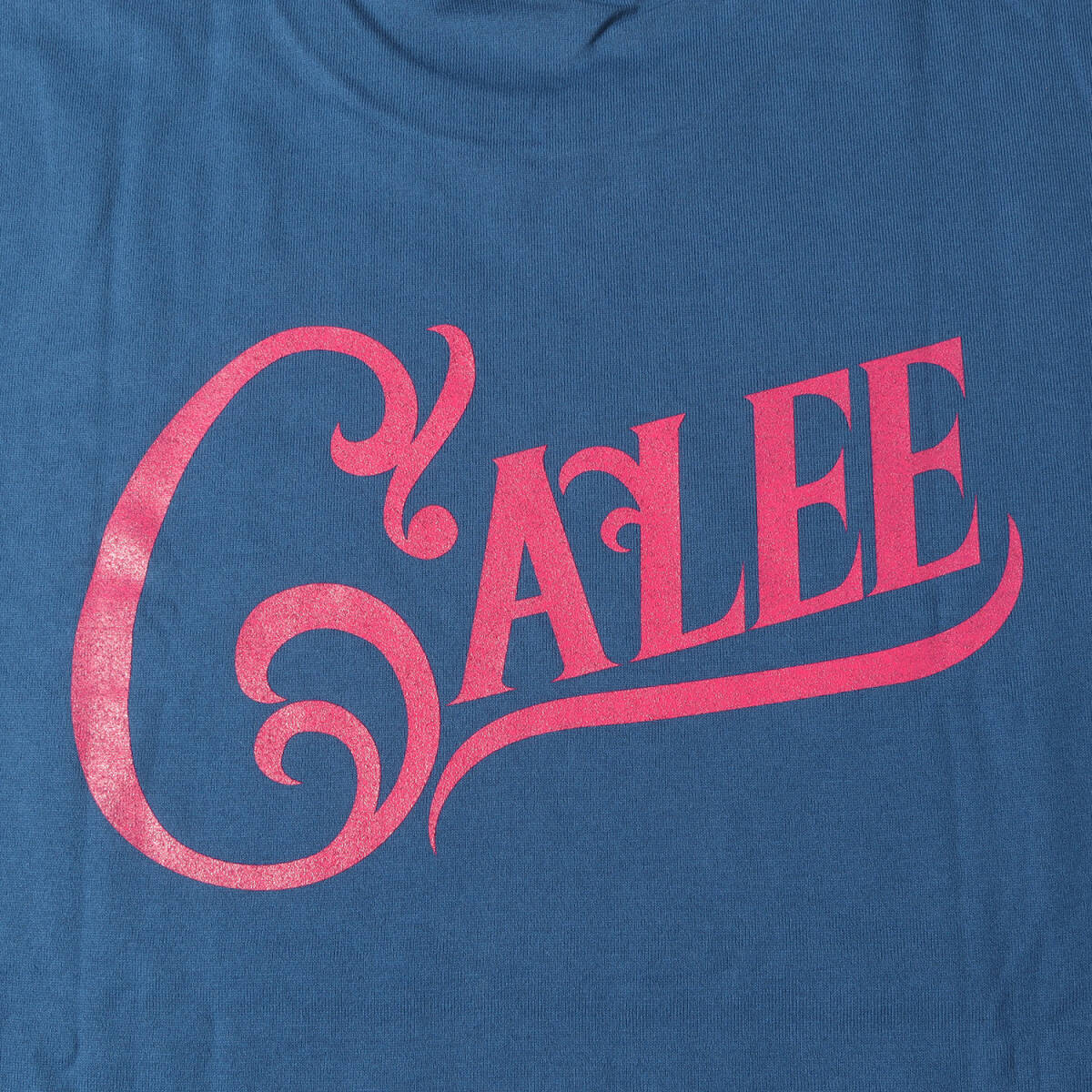 CALEE キャリー Tシャツ サイズ:L 21SS Disney ミッキーマウス クルーネック 半袖Tシャツ Multi Player T-Shirt ブルー ディズニー コラボ_画像5