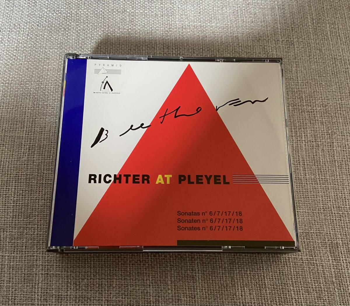 リヒテル プレイエル PYRAMID 2CD スヴャトスラフリヒテル/RICHTER AT PLEYELベートーヴェン：ピアノ・ソナタ集 ショパン Richterの画像1