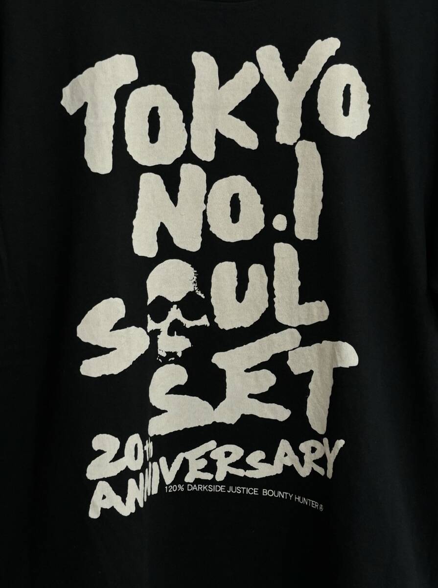 BOUNTY HUNTERｘTOKYO NO.1 SOULSET バウンティーハンターｘ東京ナンバーワンソールセット 20周年記念限定Tシャツ_画像3