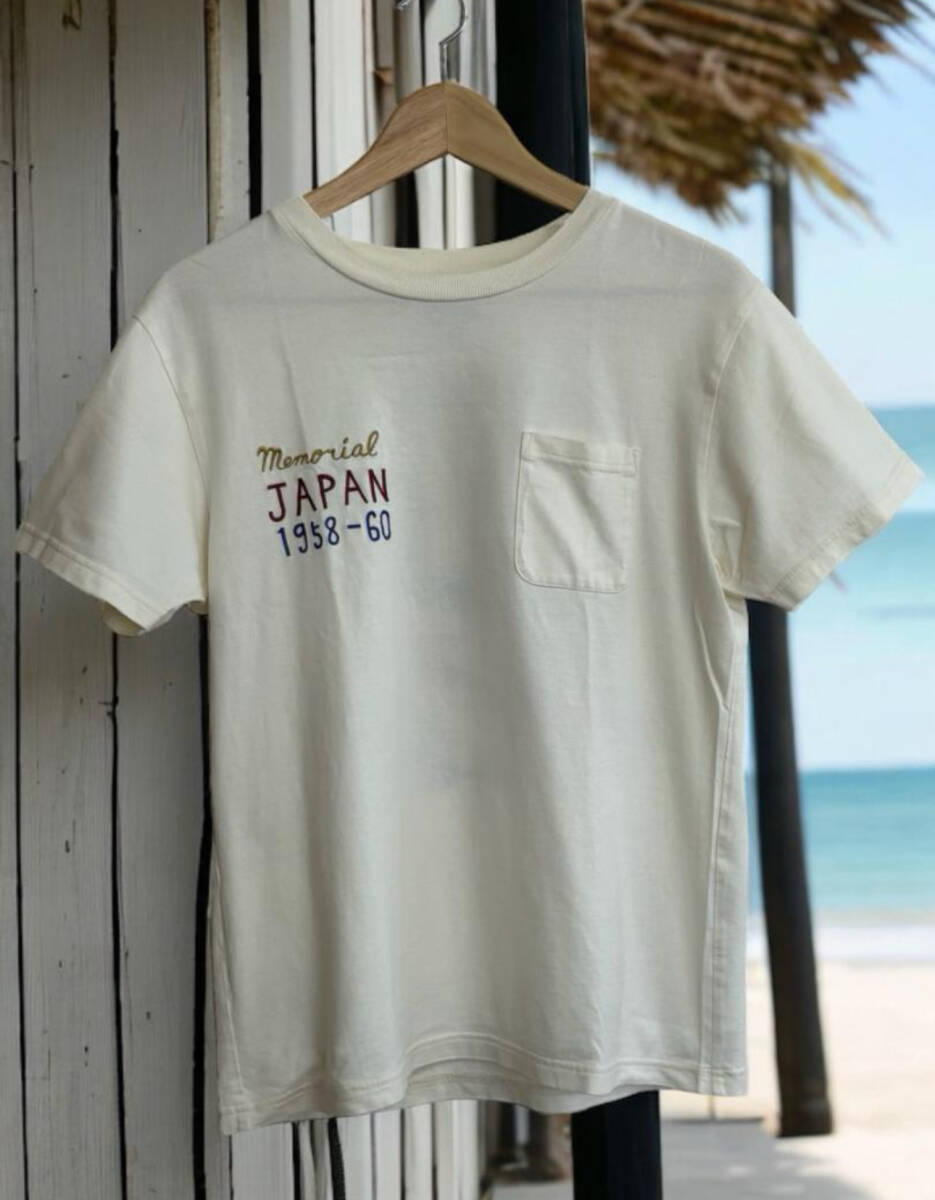 東洋エンタープライズｘPEANUTS JAPAN MAPスヌーピー刺繍Tシャツの画像2