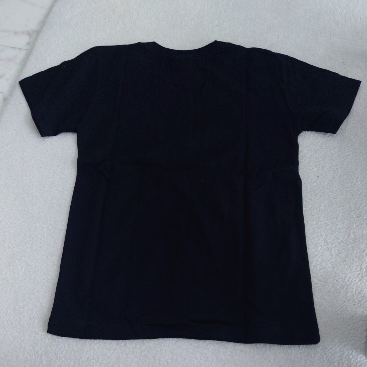 KIDS 半袖ティシャツ　ブラック　150cm Aロゴ_画像3