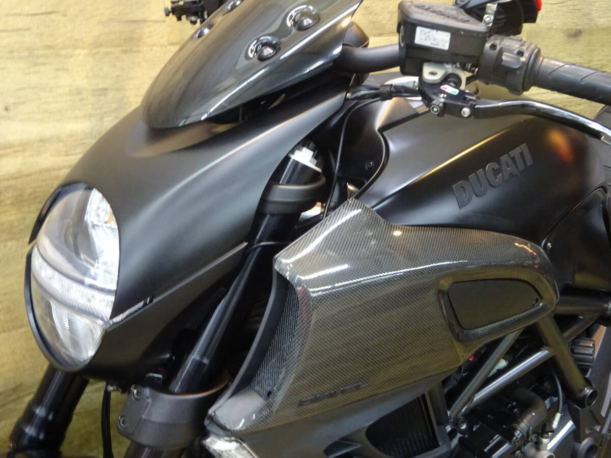 ドゥカティ ＤＩＡＶＥＬ ディアベルダーク ETC♪車検6/10♪ローンもOKです♪の画像10