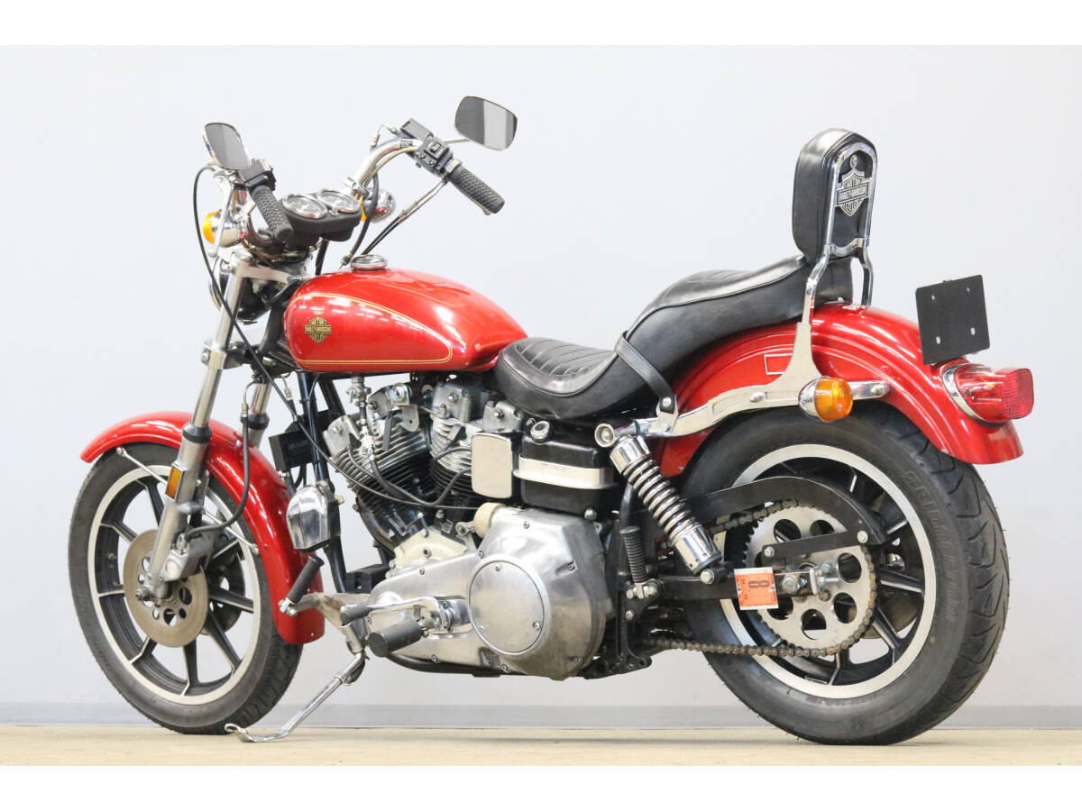 1981y FXE 80ci 1340cc Shovel 30663マイル ショベル 純正度高め　純正エアクリ　純正2in1マフラー　リチウムバッテリー_画像2