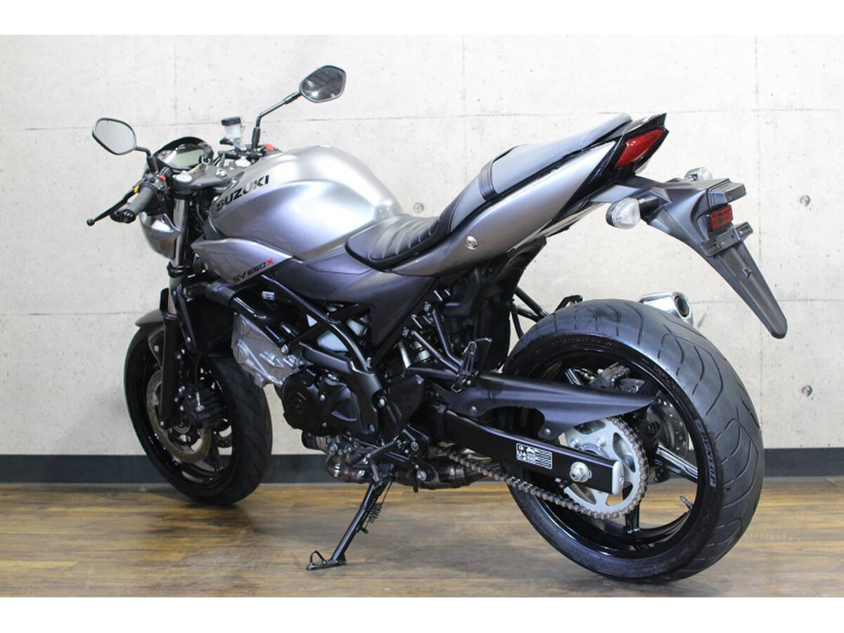 スズキ　SV650X　VP55B　距離: 9,749km　ABS　ETC2.0　取説あり　カフェレーサースタイルのスポーツバイク　ロナジャパン_画像2