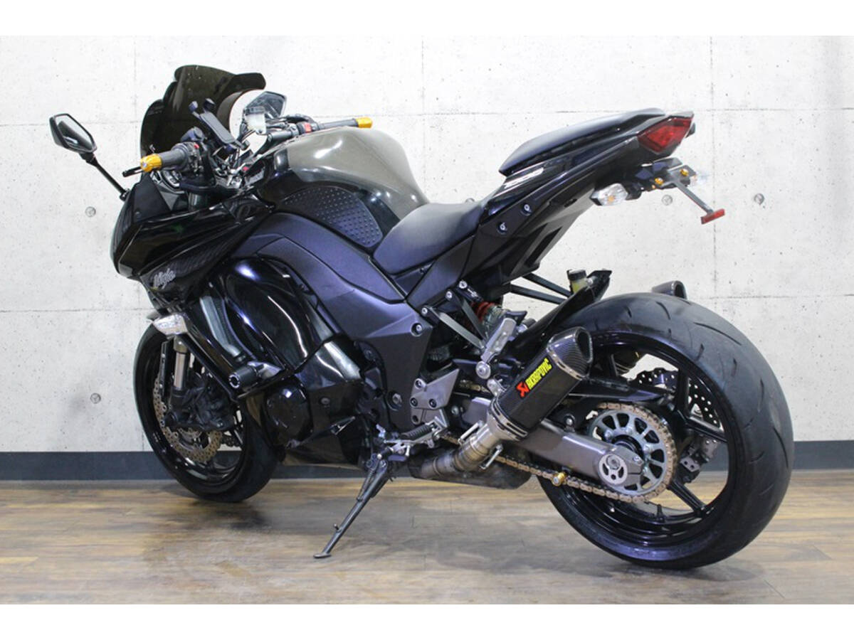 Ninja 1000 ABS 2012モデル 東南アジア仕様 距離: 13,217km ETC グリップヒーター エンジンスライダー フェンダーレス ロナジャパン_画像2