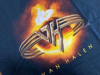 Van Halen US Tour 2004 Tシャツ 黒 Mサイズ（実質Lサイズ）_画像2