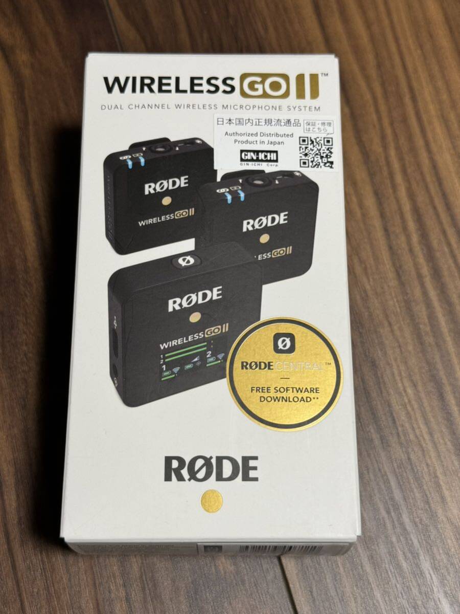 【新品・未使用】 ロード RODE WIGOII （ワイヤレス ゴー II） ワイヤレス送受信機マイクシステム 送料無料！の画像1