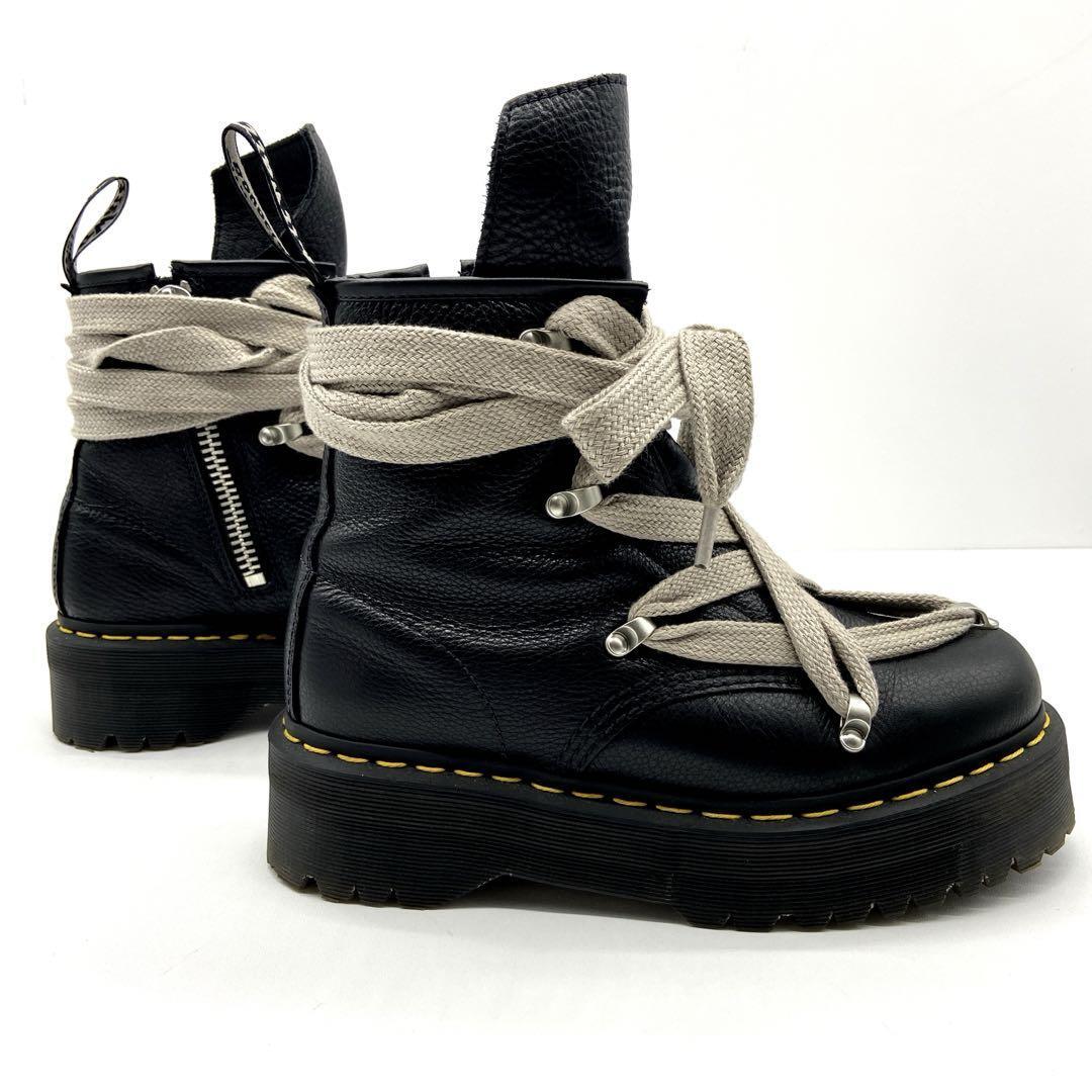 DR.MARTENS RICK OWENS DR.MARTENS 1460　Quad Pent Ro UK7 リック オウエンス ドクターマーチン カーフレザー 27cm_画像5