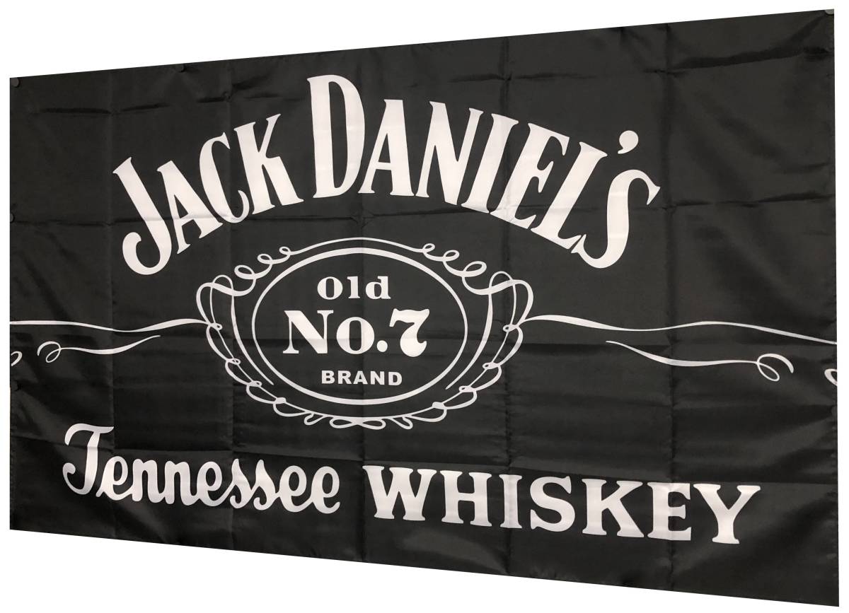 ★室内装飾仕様★ JACK DANIEL’S J01 ジャックダニエル旗 インテリア ガレージ雑貨 アメリカ雑貨 パブグッズ バー フラッグ アンティーク_画像4