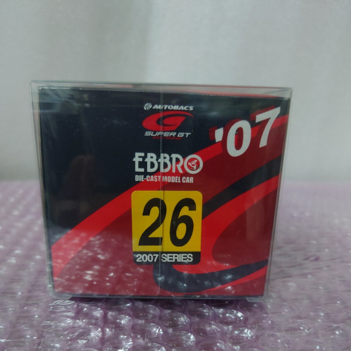 EBBRO エブロ ミニカー 1/43 Porsche ポルシェ ユンケルパワー タイサン ポルシェ スーパーGT300 2007 #26_画像2